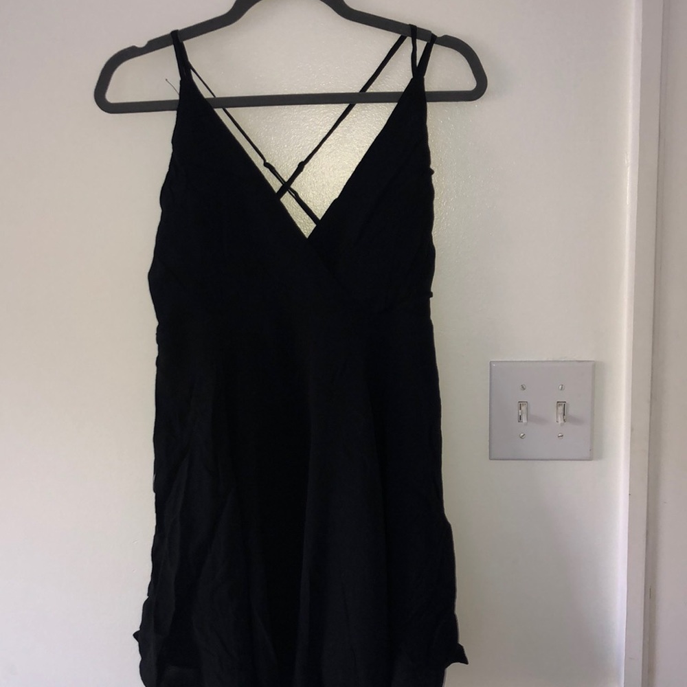 black dress